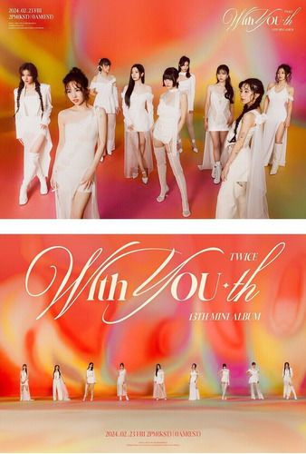 Twice With You-th + Póster Enrollado + Set Cards + Regalos 