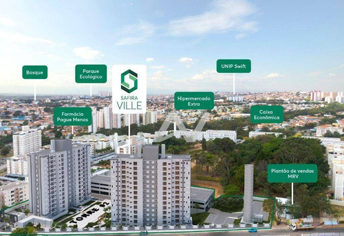 Imagem 18 de 30 de Safira Ville - Apartamento Jardim Nova Europa - Ap0749