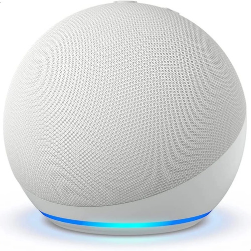Echo Dot (quinta generación) con altavoz inteligente Amazon de Alexa, color blanco glaciar