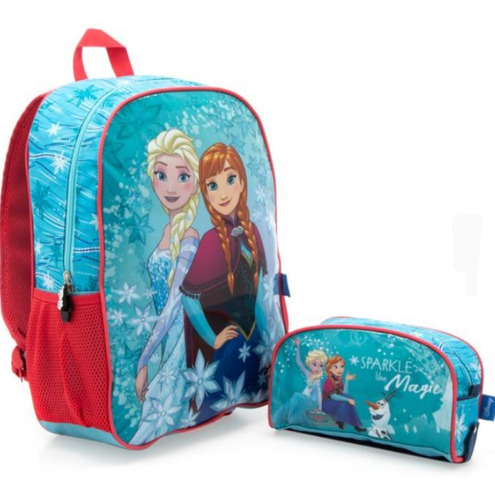 Mochila Y Lapicera Set 2 Pzs Frozen Original 