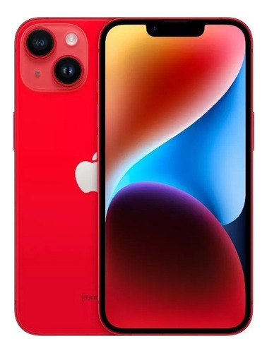 Apple iPhone 14 (128 Gb) - (product)red Rojo Liberado Grado A (Reacondicionado)