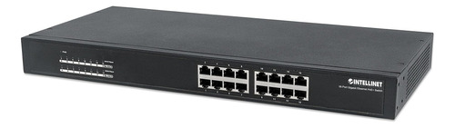 Conmutador Intellinet Poe+ Gigabit Ethernet De 16 Puertos - 