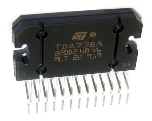 Procesador Amplificador Digital De Audio Tda7388 4x41w Auto