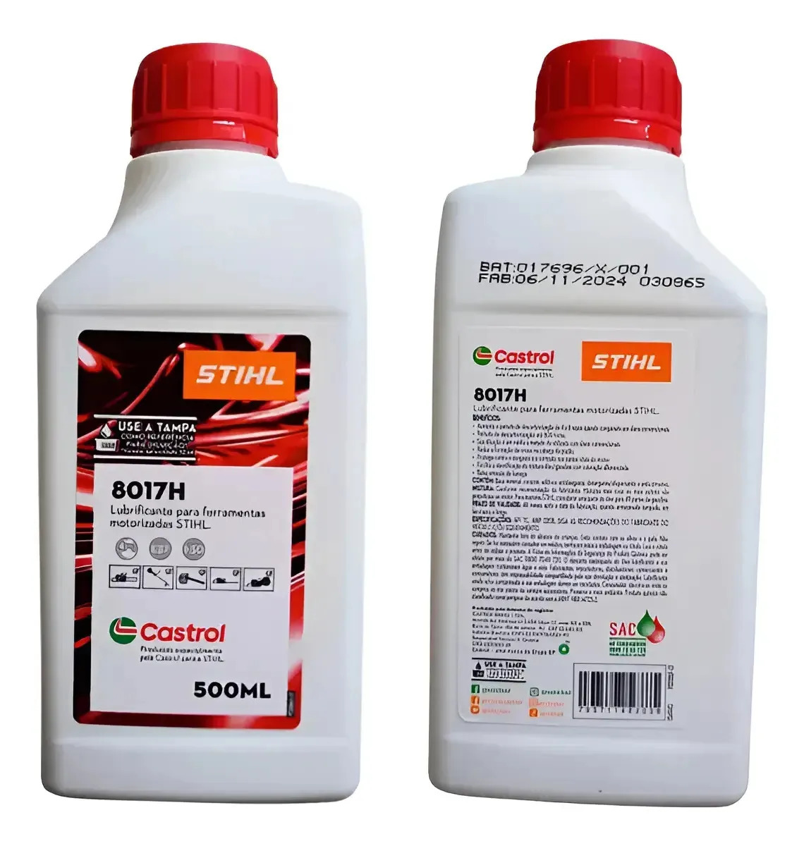 Kit C/ 2 Unidades Óleo Stihl 2 Tempos Para Uso Agrícola