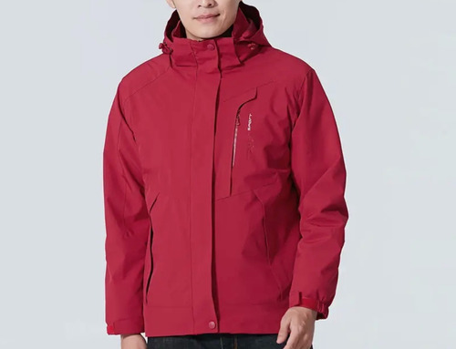 Chaqueta Outdoor Con Parka Desmontable Impermeable