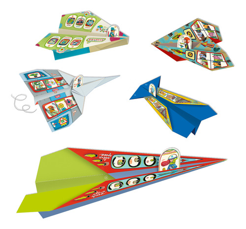 Origami Para Niños - Origami Aviones  -  Djeco - 