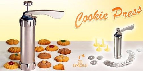 Maquina Para Hacer Galletas Cookie Maker Biscuits 10 Pzs