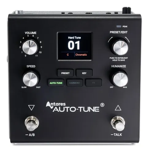 HEAD RUSH VX5 ボーカルエフェクター Pedal De Efeitos Vocais Headrush Vx5 Com Autotune Antares Pa