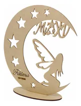 Comprar Centros De Mesa Para Quinceaños Xv 12pz Forma De Luna 30cm