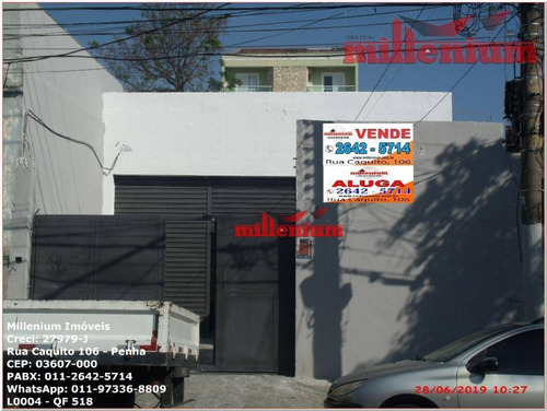 Imagem 1 de 20 de Galpão À Venda, 229 M² Por R$ 800.000,00 - Penha De França - São Paulo/sp - Ga0002