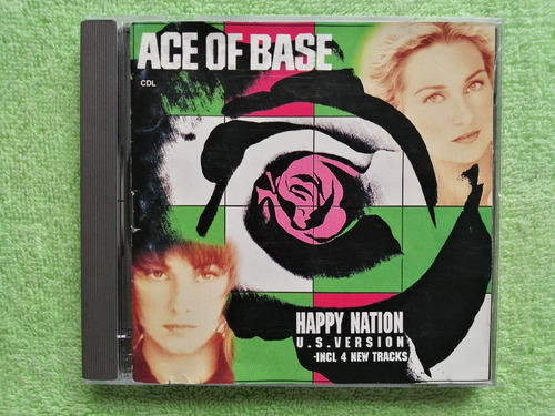 Eam Cd Ace Of Base Happy Nation 1993 Us Version Album Debut 