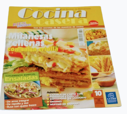 Revista Cocina Casera Platos Principales Número 10 Año 2008