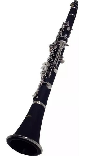 Clarinete Shelter Tjs6402 Niquelado Bb Com Hard Case