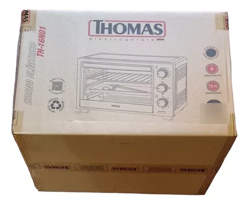 THOMAS Horno Eléctrico 16 Lts 1500 W TH-16N01 Thomas