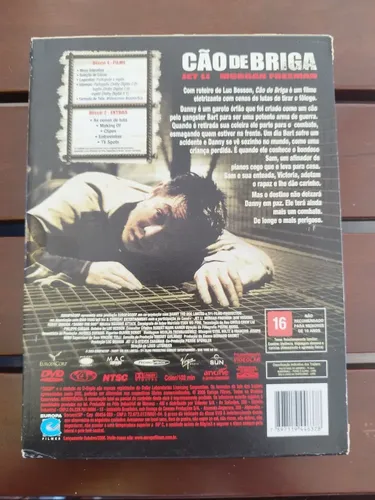 Box 2 Dvd Filme Cão De Briga - Jet Lee & Morgan Freeman Luva