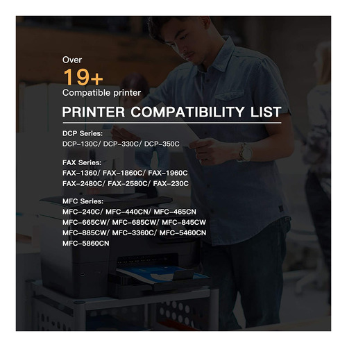 E-z Ink (tm) - Cartucho De Tinta Compatible Con Brother Lc51