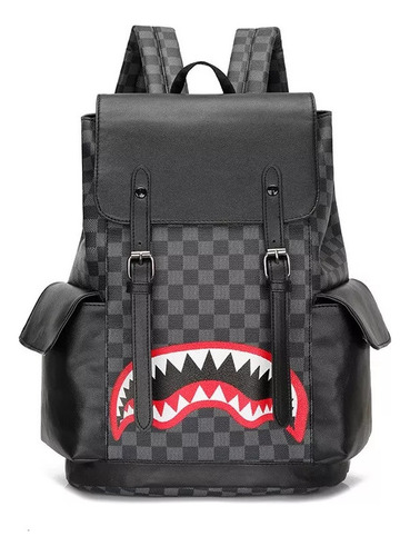 Mochila De Ocio Escolar, Mochila Con Temática De Tiburones