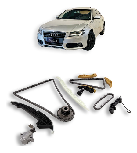 Kit Corrente Distribuição Completo Audi A4 2.0 16v Tfsi