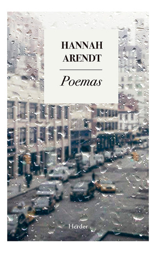 Libro Poemas. Hannah Arendt