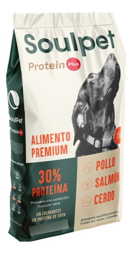  Soulpet Protein Plus  Alimento Premium Para Perros 