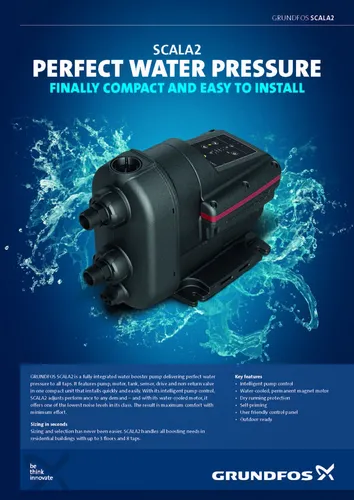 Bomba Grundfos Scala2 3-45 Avcbdf 1x115v 60hz