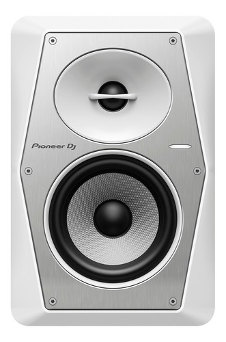 Monitor De Referência Pioneer Dj Vm-50 Branco Com