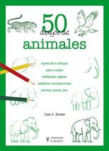 Libro 50 Dibujos De Animales De Lee J Ames Ed: 1