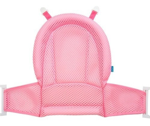 Rede De Proteção Redutor Banheira Do Bebê Segurança Proteção Cor Rosa