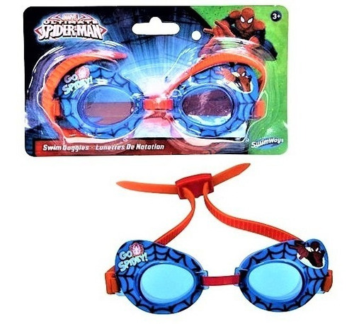 Marvel Spider-man Gafas De Natación   Edad 3+