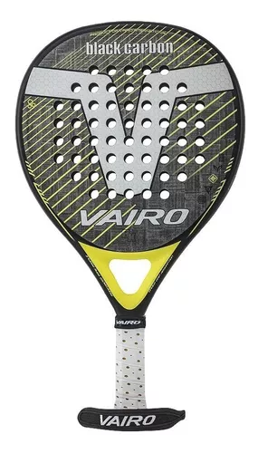 Paleta De Padel Vairo Black Carbon Regalo Funda