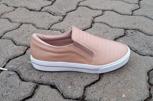 Imagem 4 de 5 de Tênis Slip On Iate Casual Flatform Feminino Moda Lançamento
