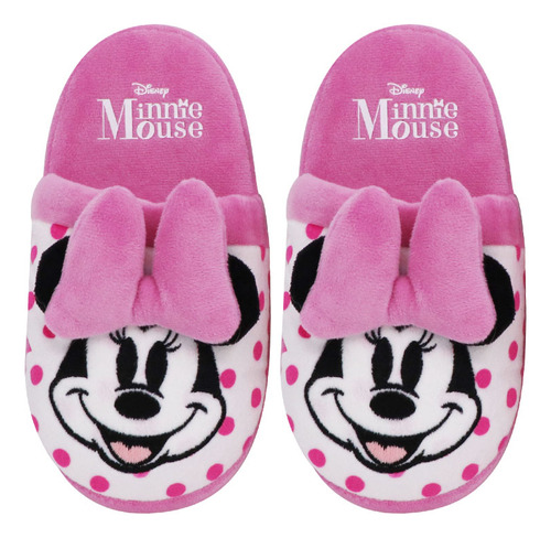 Pantufla Rosa Disney De Minnie Mouse