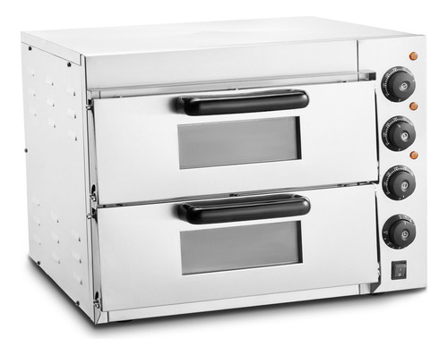 Horno De Mesa Eléctrico Vevor Fmdrpslscsxnxr1rg 67l Plateado 127v