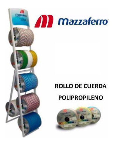 Cuerda Náutica 4mm Por Rollo De 360m Mazzaferro