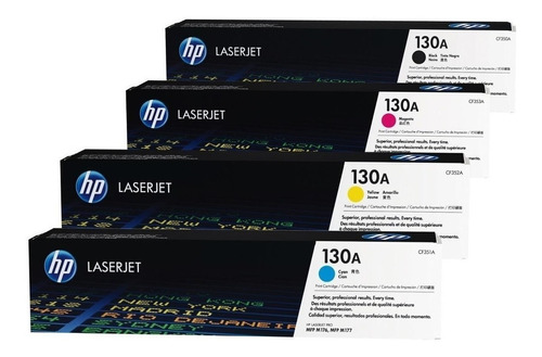 Recarga Toner Hp 130a Recarga Cf350a Cf351a Cf352a Cf353a