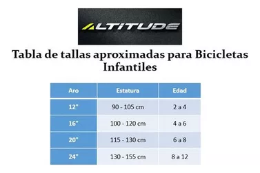 Bicicleta Niña Altitude Kidu 12 Blanca