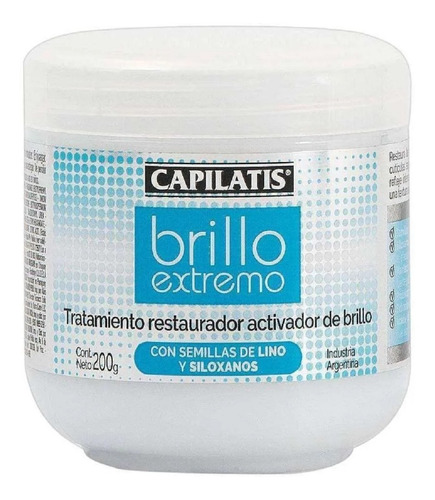 Tratamiento Capilatis Brillo Extremo Restaurador 200g