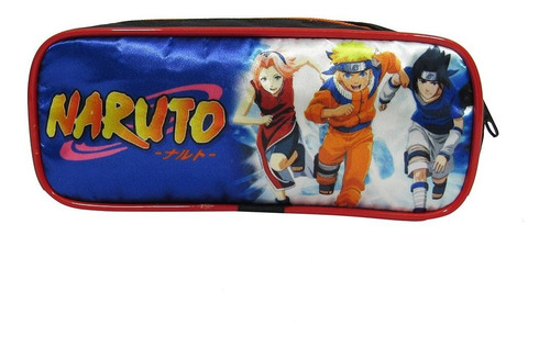 Kit Escolar Infantil Mochila Costas Naruto Tamanho G
