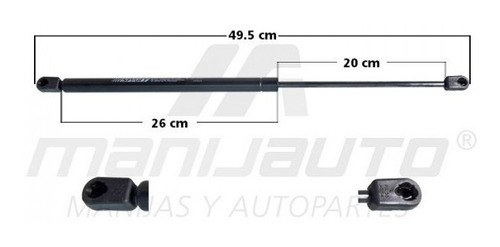 Amortiguador Quinta Puerta Nissan Micra 2005 - 2007