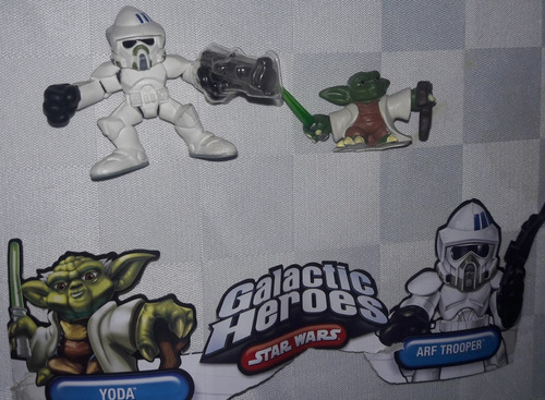 Star Wars Galactic Heroes Yoda & Arf Trooper Hasbro