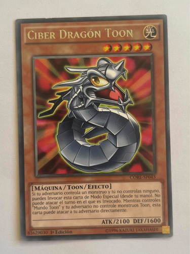 Yugioh! Ciber Dragón Toon Core-sp043