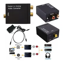 Comprar Convertidor Audio Digital Optico A Rca Analogico + Cable