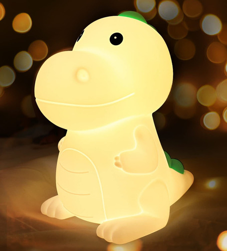 Bonita Luz Nocturna Para Bebés Y Niños Pequeños, Luz De Dino