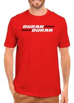 Comprar Camiseta Duran Duran - Anos 80 - Camisa 100% Algodão Red