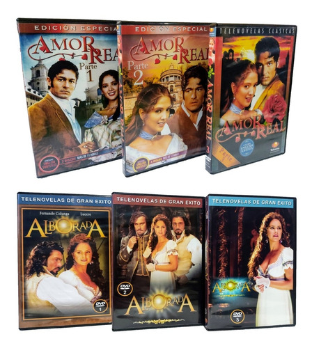 Alborada Y Amor Real Telenovelas Completas En Dvd