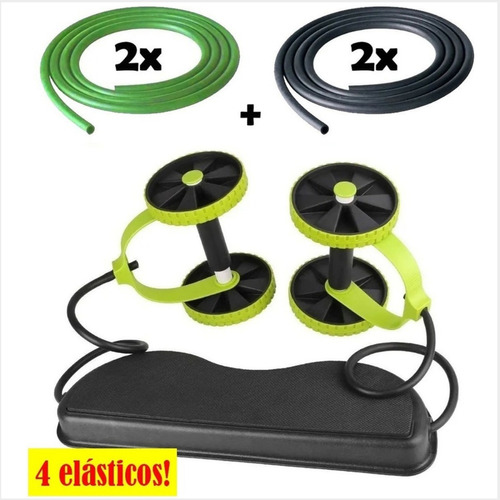 Elastico Roda Exercicio Aparelho Abdominal Revoflex Xtreme