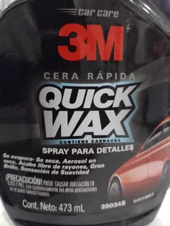 Cera Rápida 3m - Quick Wax - Carnauba - 473ml - Tecnopaint