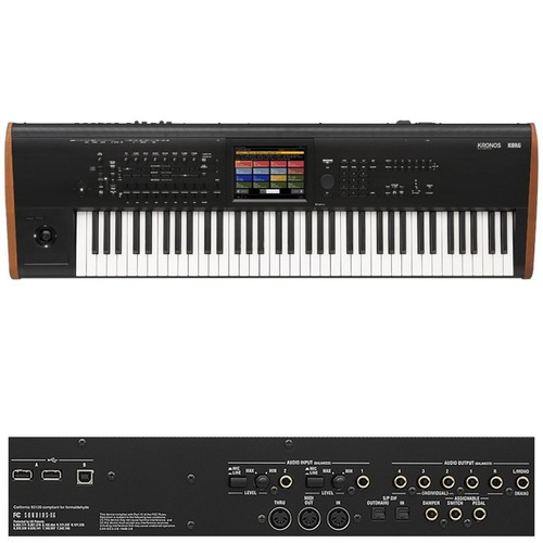 Sintetizador Korg Kronos 2-73 Workstation 73 Teclas