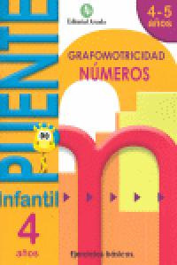 Puente Infantil 4-5años Numeros Grafomotricidad 2012