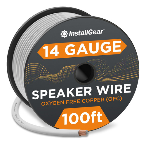 Installgear Cable De Altavoz Awg De Calibre 14 (100 Pies - B